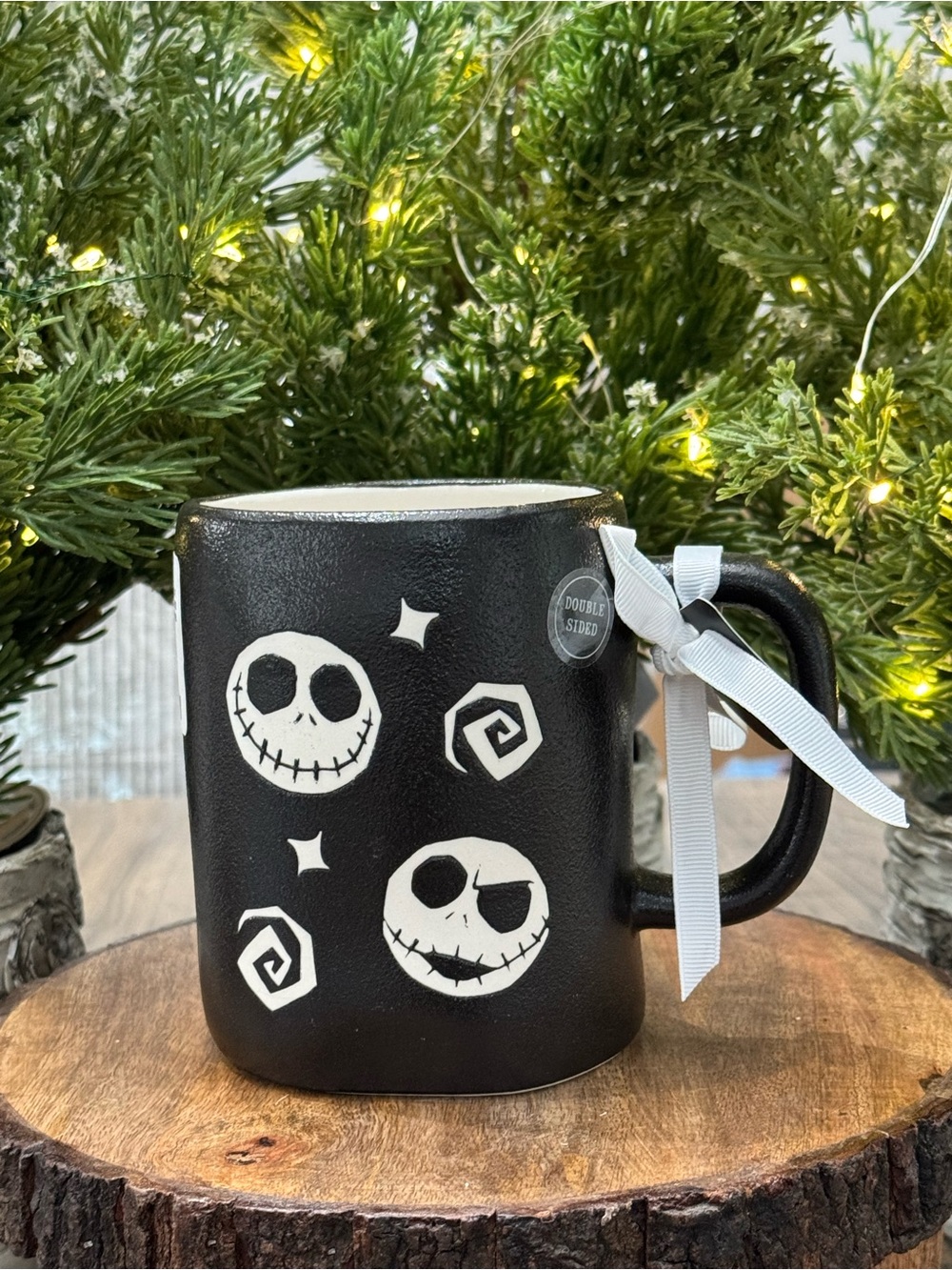 🎃 Brand NEW w/Tags Rae Dunn Nightmare Before Christmas MASTER OF FRIGHT Mug 🎃